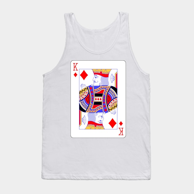 King of Diamonds Tank Top by Ziggy's